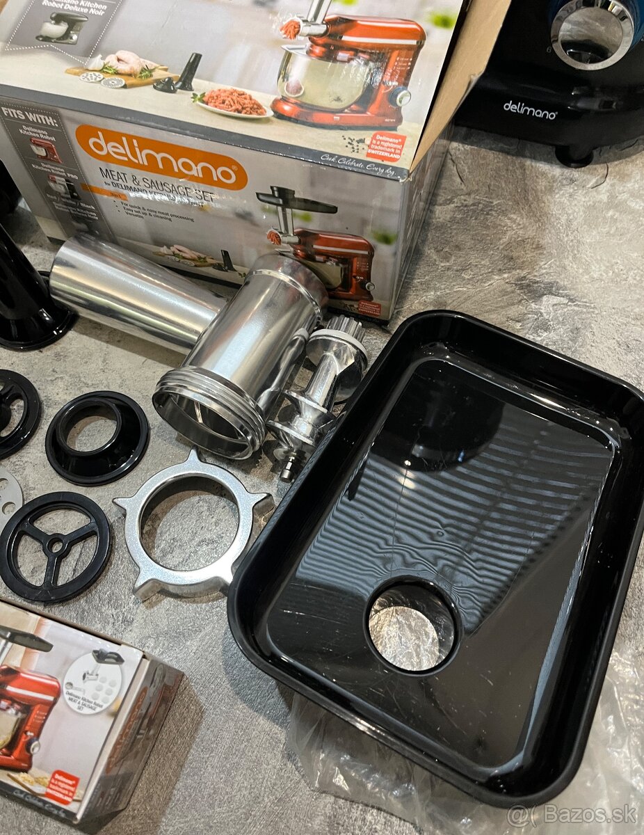 Delimano Pro nový mlynček na mäso a cesto kuchynský robot - 8