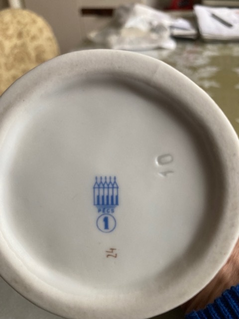 Zsolnay soška tanečnice - 8