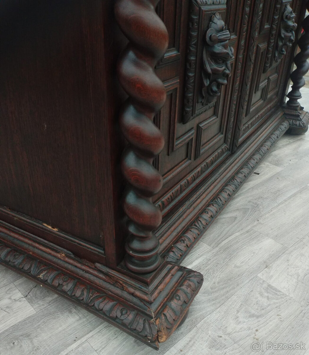 Príborník starožitný francúzsky cca 18 až 19 str. . - 8