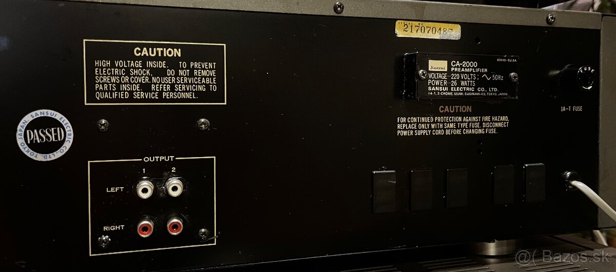 Sansui CA 2000 / BA 2000 / TU 9900 - 8
