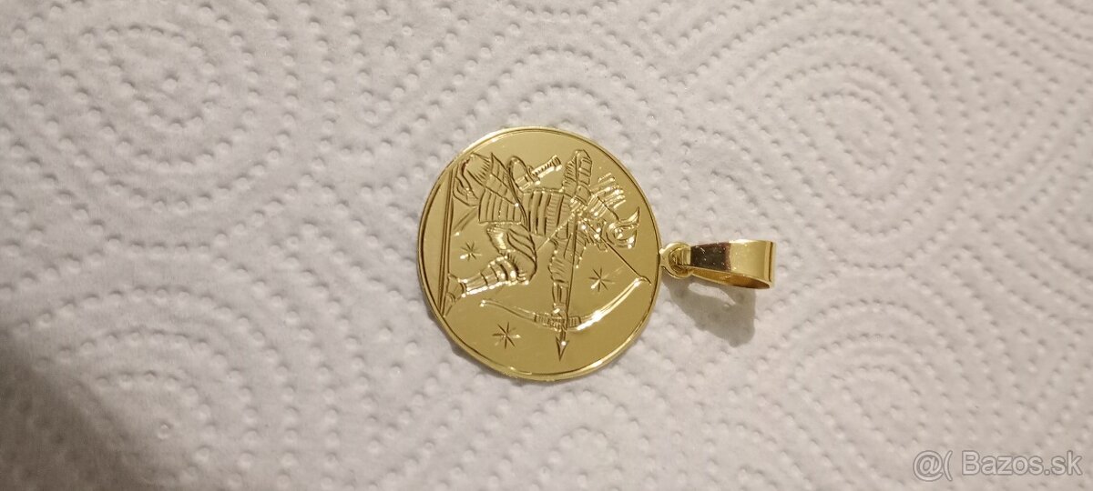 Zlatý prívesok 585 - 8