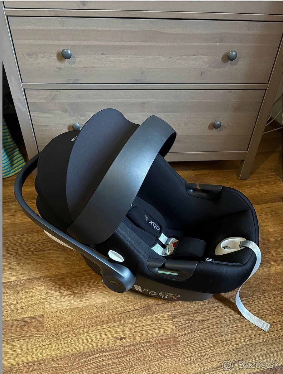 Predám autosedačku (vajíčko s podstavcom) CBX by Cybex Aton - 8