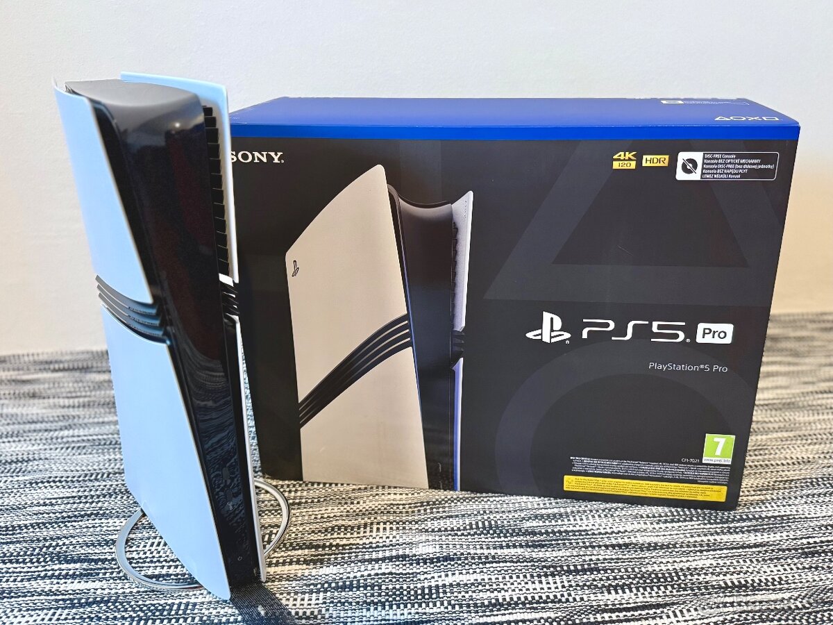PlayStation 5 Pro v záruke +Vertical Stand + Prachový filter - 8