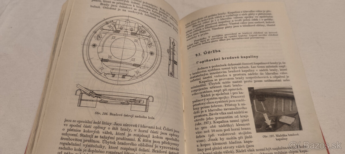 ŠKODA 1000 MB / 1100 MB údržba a opravy manuál veterán Š1000 - 8