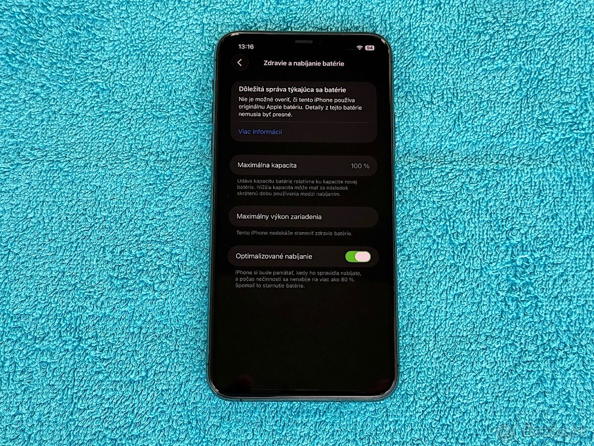 iPhone 11 Pro Max 64GB Space Gray, NOVÁ BATERKA, SUPER STAV - 8