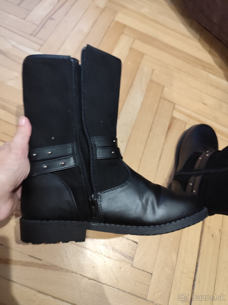 Teplučké čižmičky velkost 35 - 8