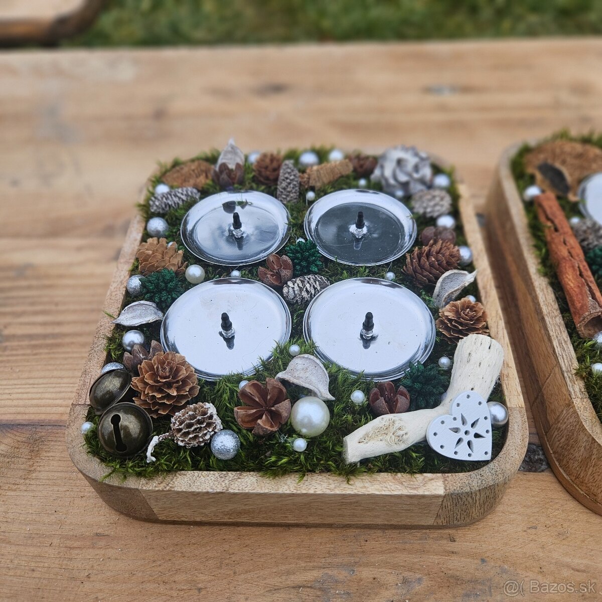 Adventné svietniky a machové obrazy - 8