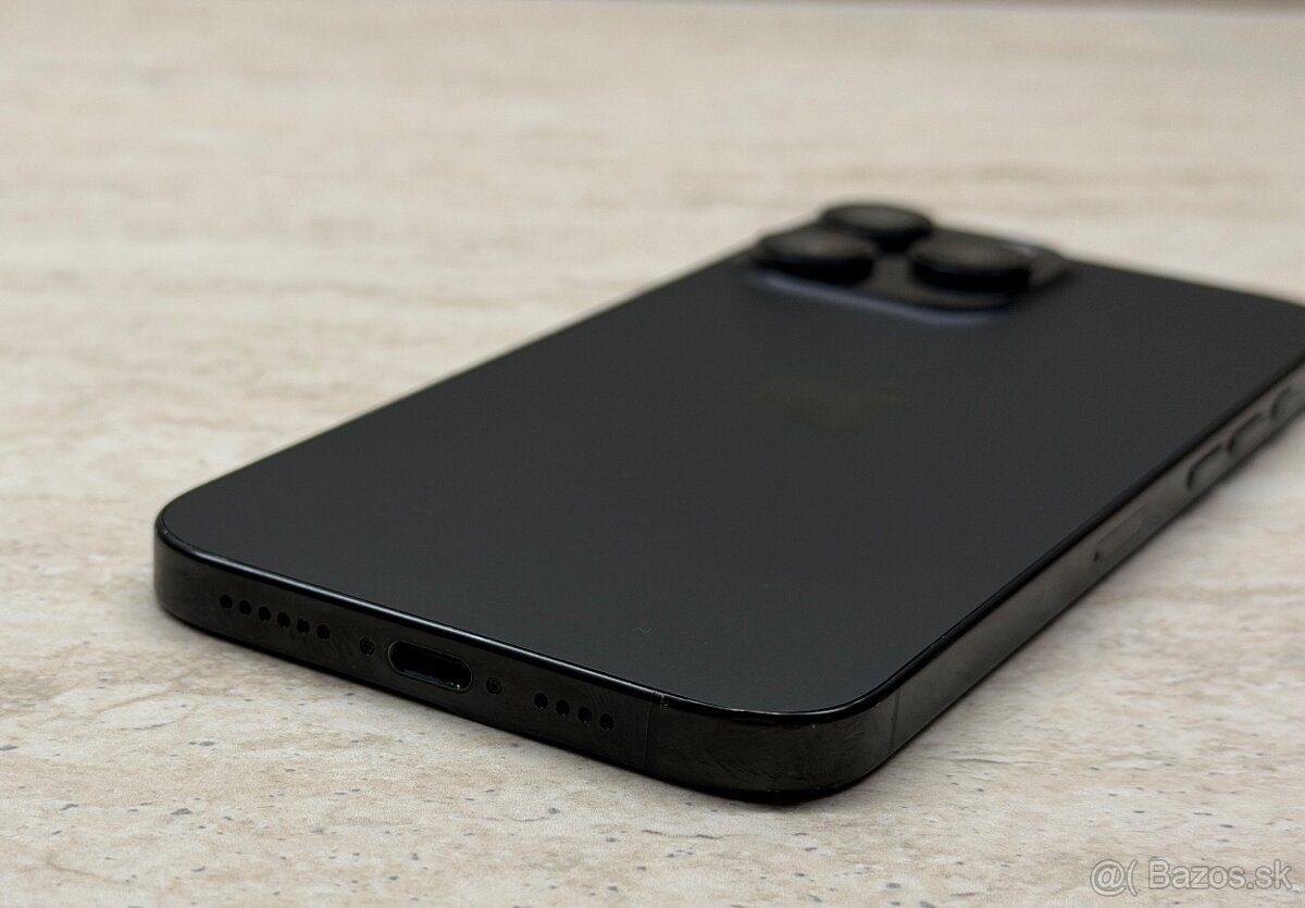 iPhone 16 Pro Max 256GB Black Titanium, 100%, 45 cyklov - 8