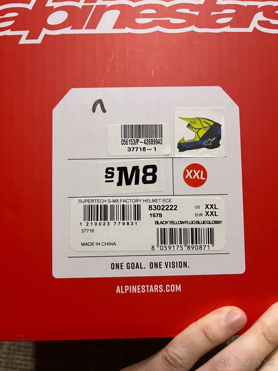 Přilba Alpinestars SM 8 - 8