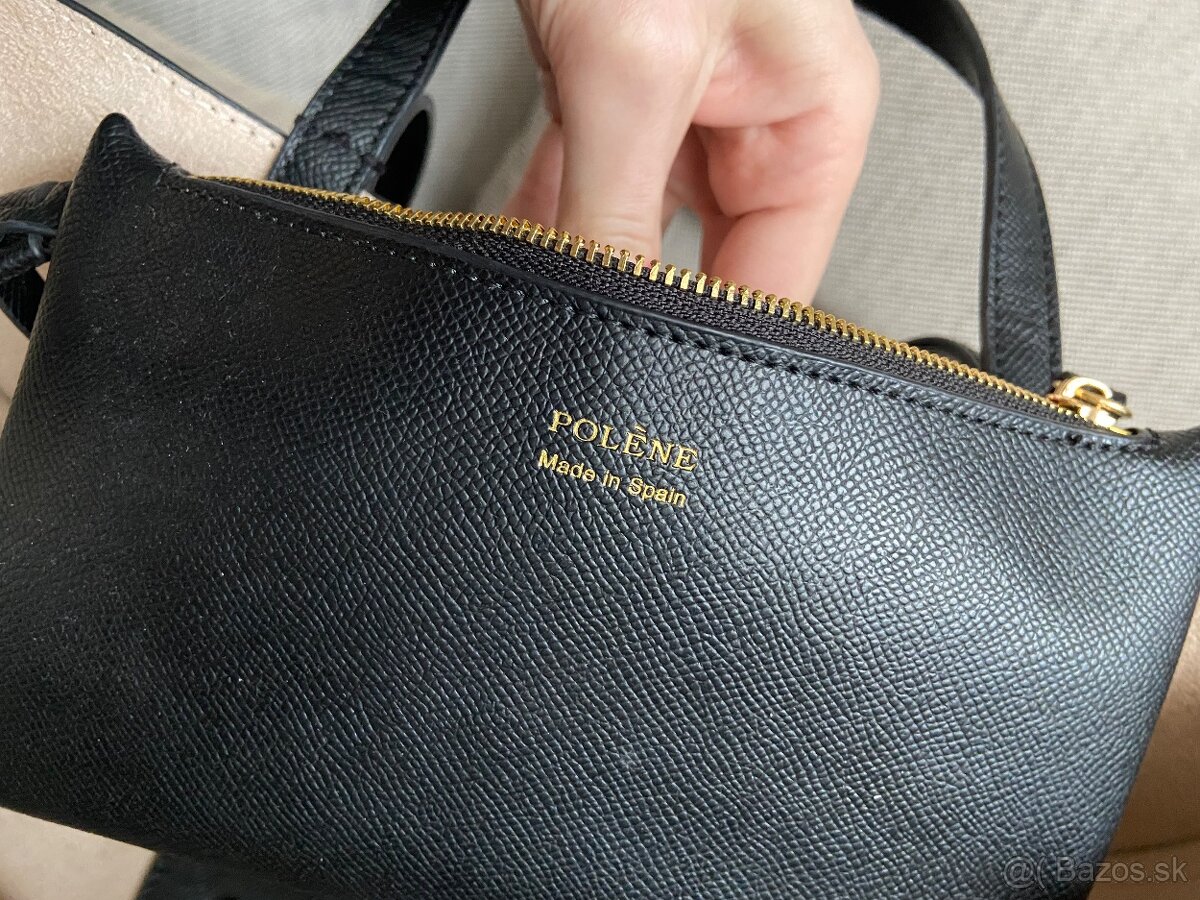 Černá kabelka Poléne Cyme, mini verze - 8