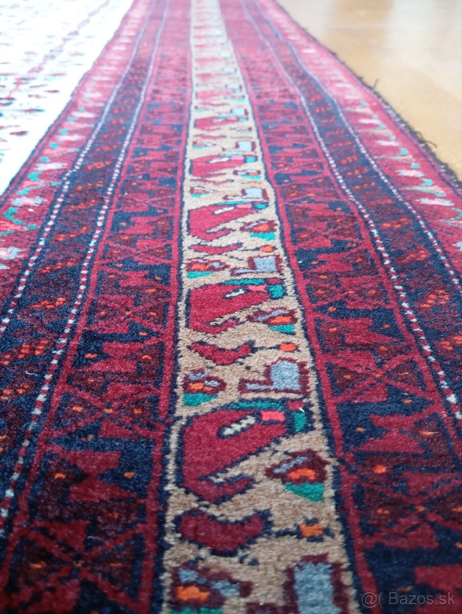 ⭐Hodvábny investičný ručne viazaný Kashmir 199x99 cm ⭐ - 8