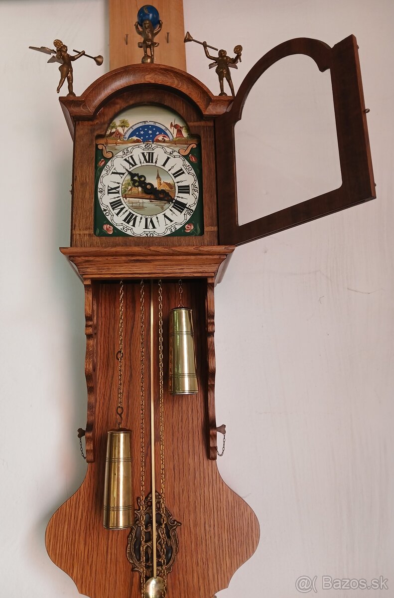 Hodiny holandské frízske nástenné. - 8