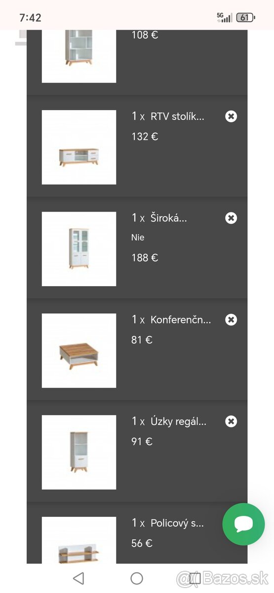 Obyvacia stena, kreslo, gauč - 8