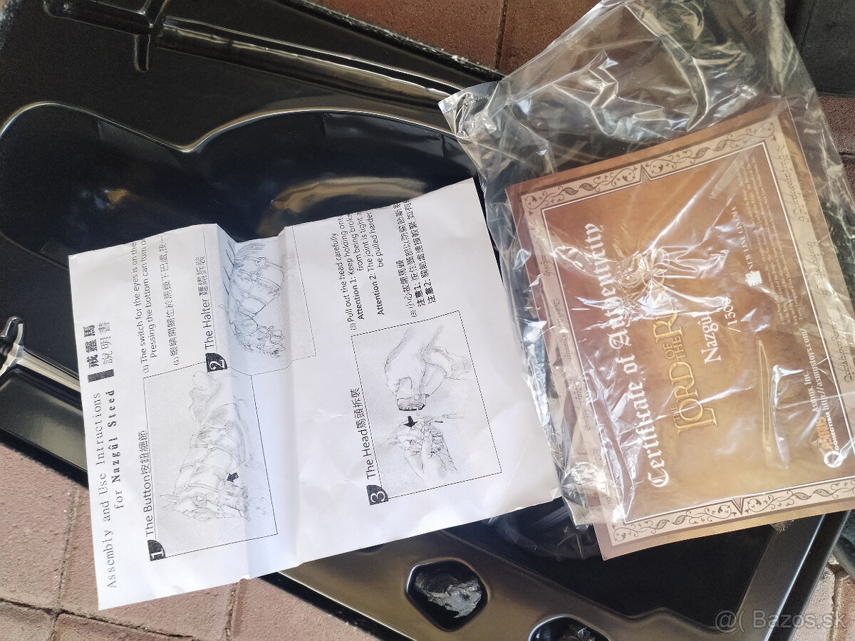 Nazgul na koni/Nazgul on steed Asmus toys 1/6 VZÁCNÉ - 8