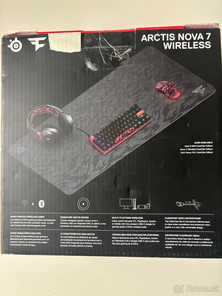 Steelseries Arctis Nova 7X Faze Clan edition - 8