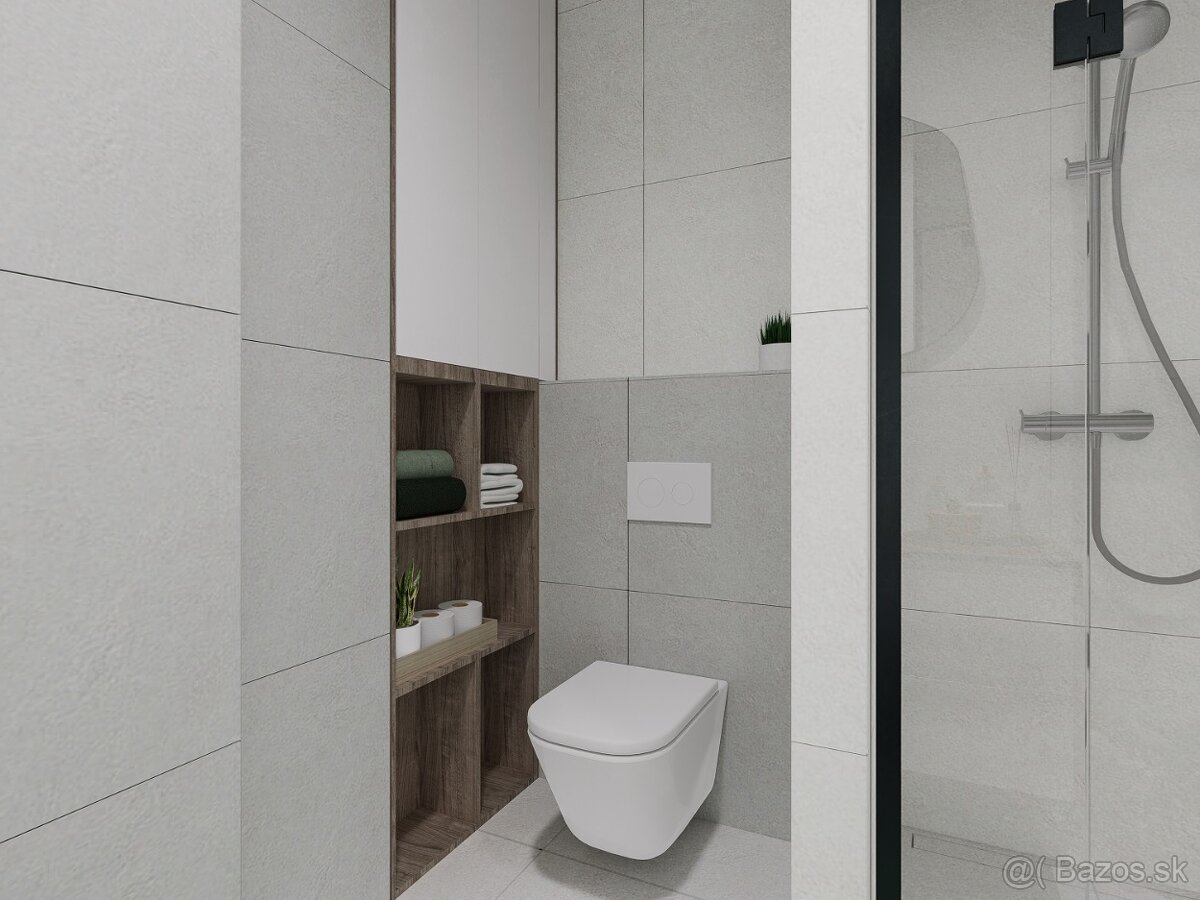 3-izbový byt TYP ,,F" v TRIKOTE VO VRBOVOM, 71,26 m2, balkó - 8