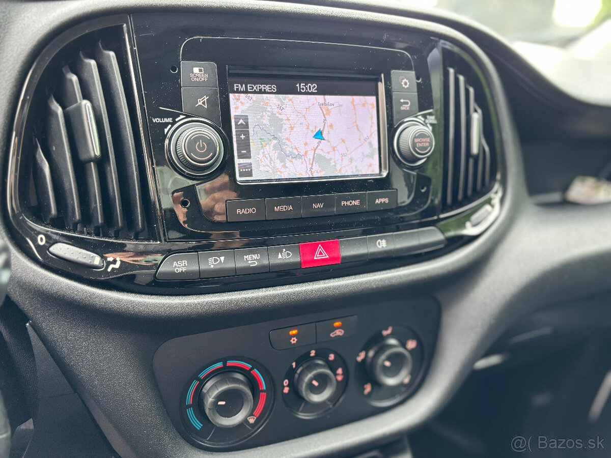 Fiat Doblo 2019 -1.6 L1H1 diesel - 6st. prevodovka, tempomat - 8