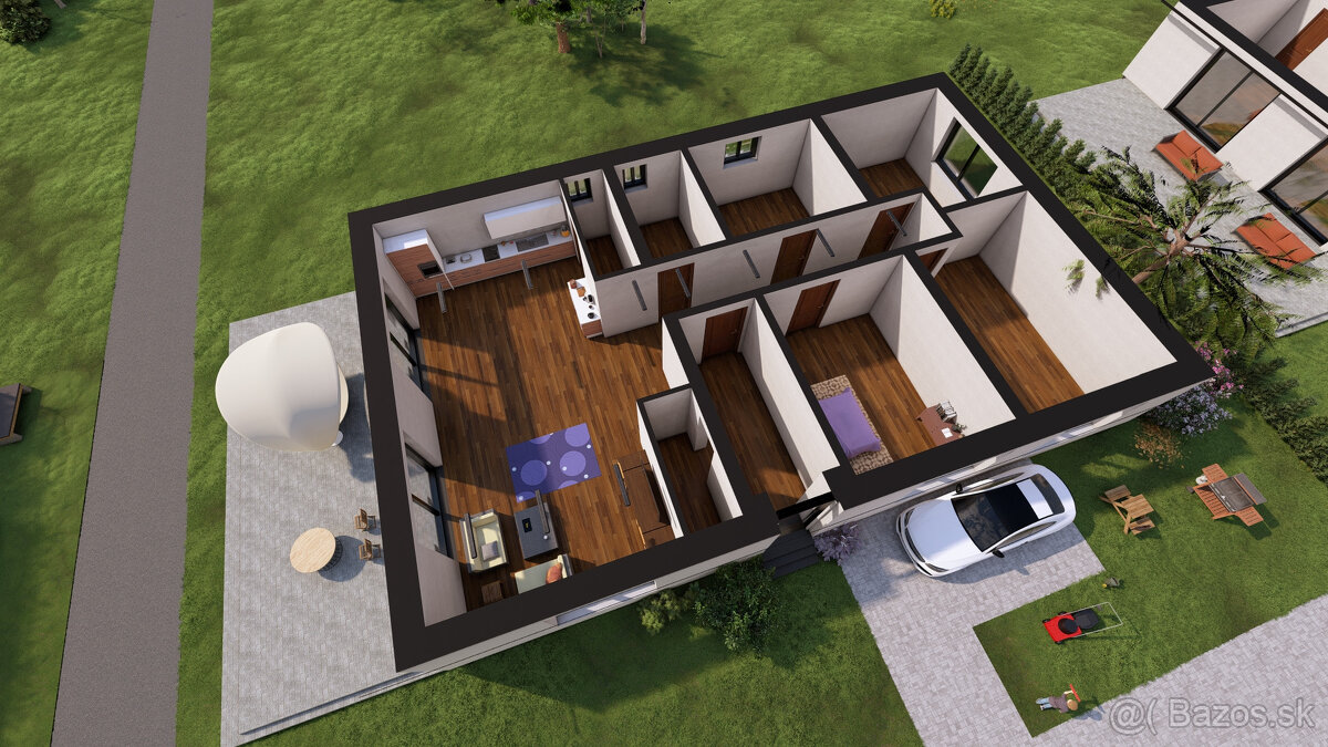 Rodinný dom, Vranov nad Topľou, Rezidenčné bývanie, novosta - 8