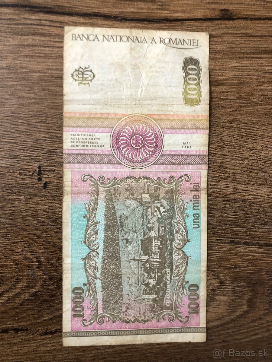 Bankovky RUMUNSKO/SLOVINSKO - 8