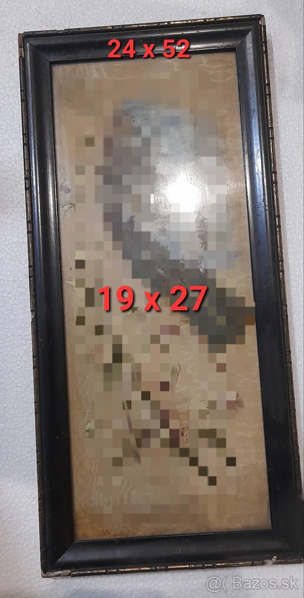 Rámy na obrazy - starožitné - 8