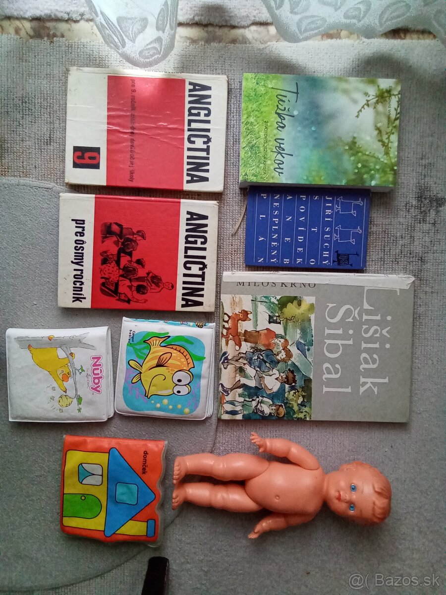 Detske a ine knihy vol.98 + Disney knihy, VHS, 2x babika - 8