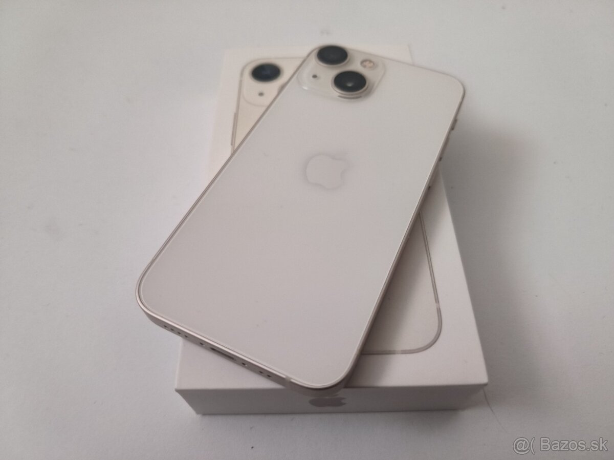 apple iphone 13 mini 128gb Starlight 100% Batéria - 8