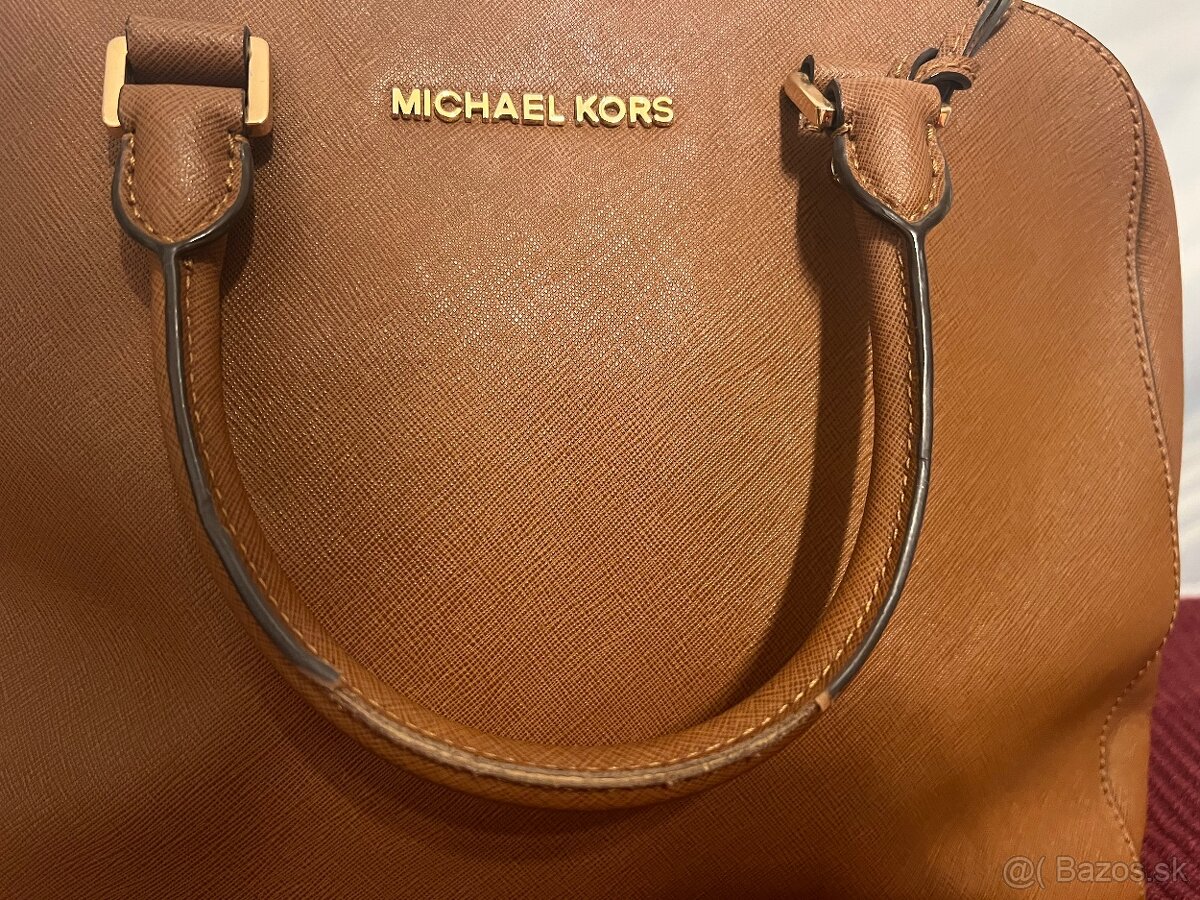Kozena kabelka do ruky Michael Kors ORIGINAL - 8