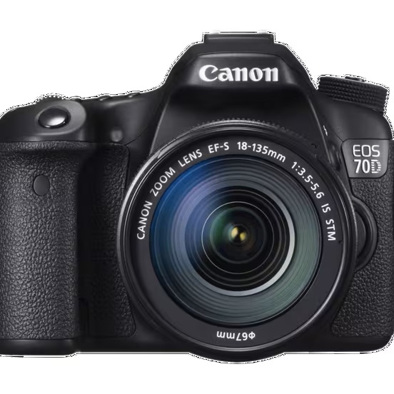 Predám Canon EOS 70D + objektív + filter + batérie + prísl. - 8