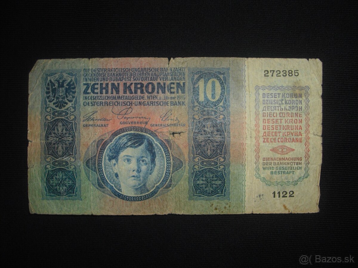 predam Rakusko Uhorske bankovky Kronen Koruny - 8