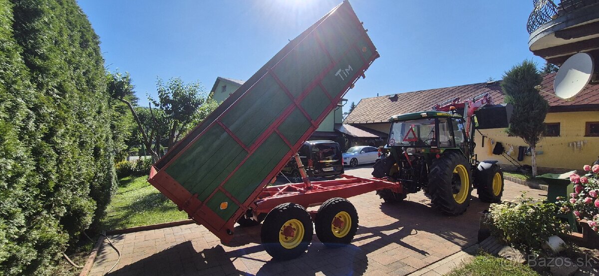 Tandemova vlecka za traktor - 8