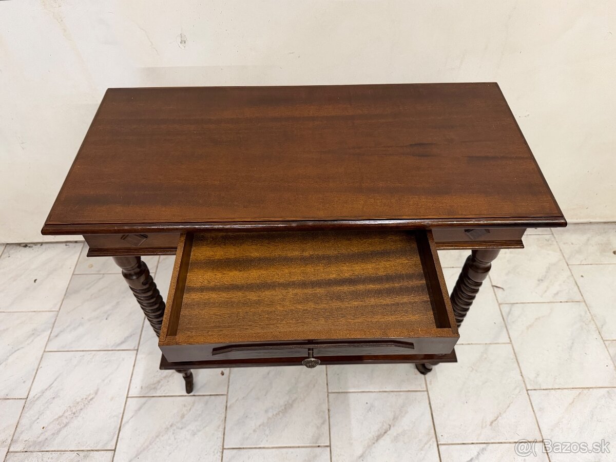 Starožitný konzolový stolek - 8