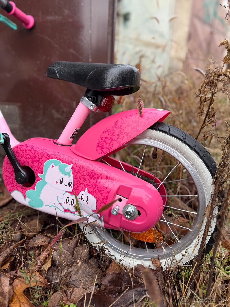 Dievčenský bicykel s prídavnými koliečkami - 8