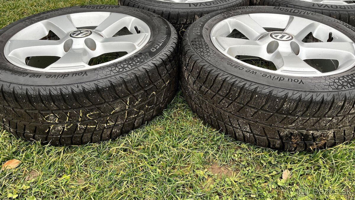 Zimné kolesá 5x112 r16 VW group - 8