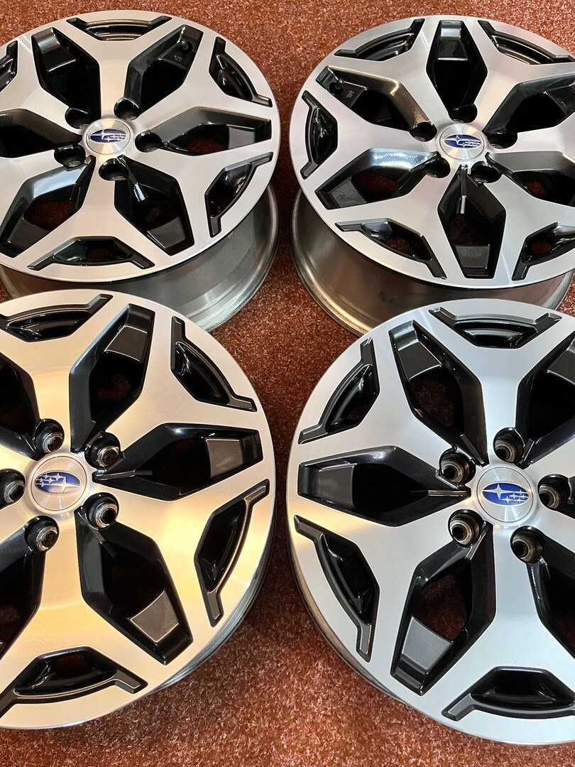 5x114,3 R17 originál Subaru Forester TOP STAV - 8