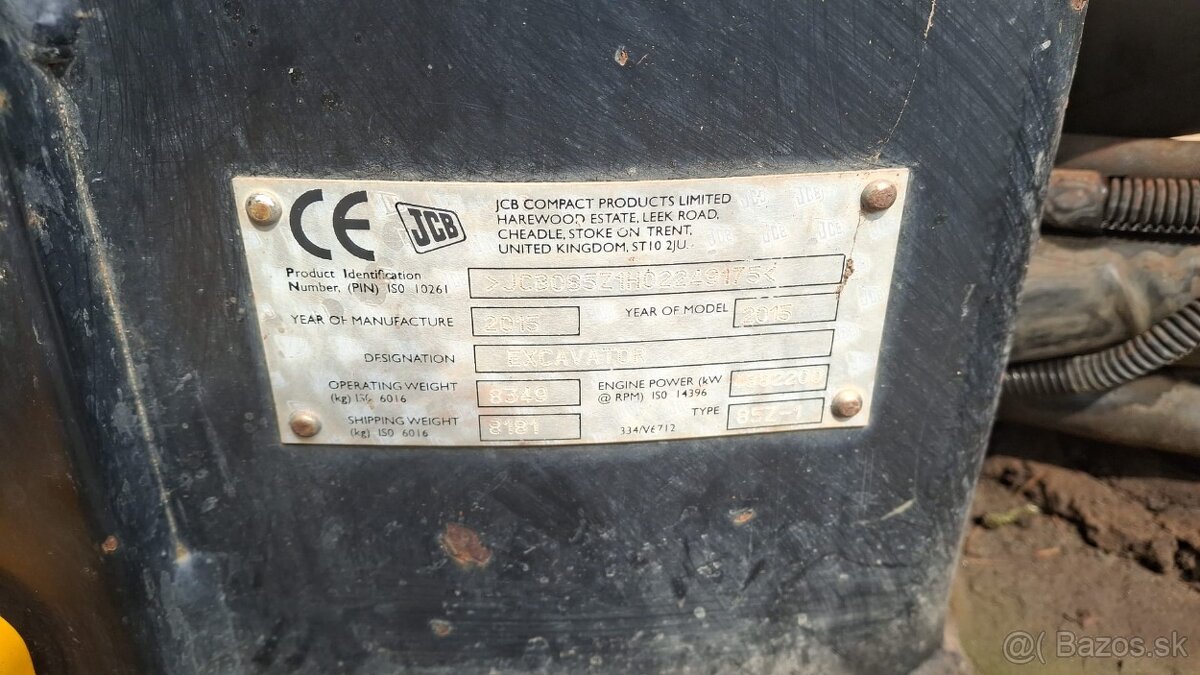 Prodám JCB 85 - Z - 8