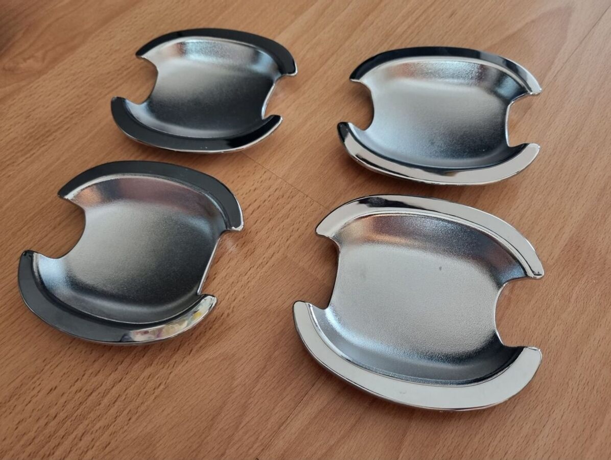 Chromové klučky krytky kluciek - 8