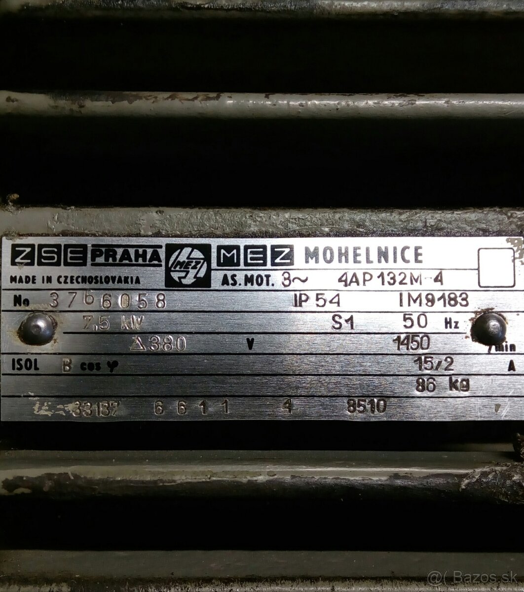 Elektroprevodovky 5,5 Kw;7,5Kw;2,2Kw - 8