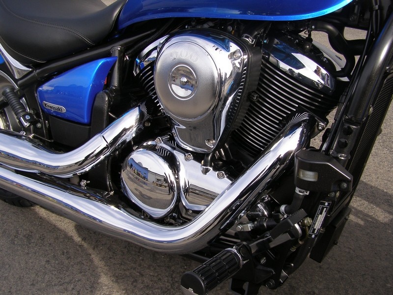 KAWASAKI VN 900 CUSTOM , - r..2008, TOP, krásny stav, 9.600 - 8