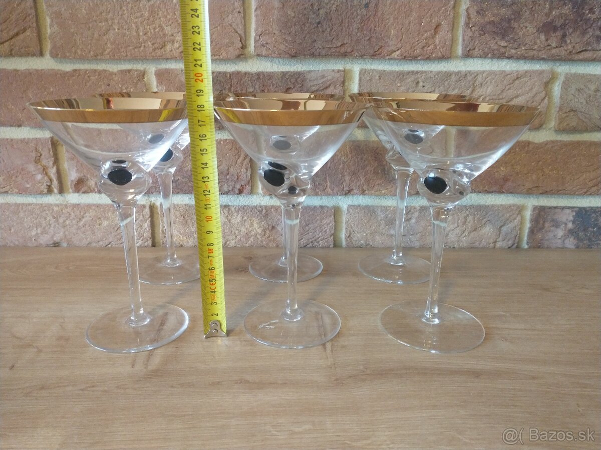 kryštál, žardiniéra, misa, poháre, popolník - 8