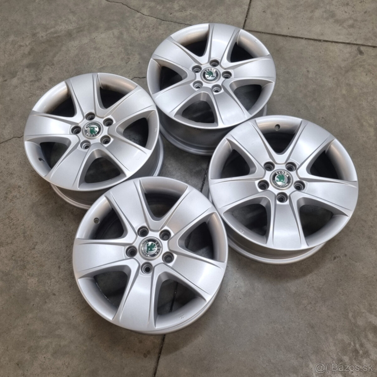 Hliníkové disky 5x112 R16 6,5J ET50 - 8