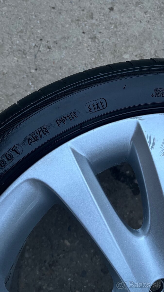 Originálne disky Skoda R17 + pneu - 8