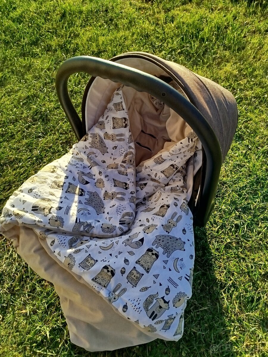 Hnedý kočiar 3-kombinácia - 8