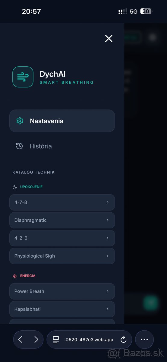 Predám inovatívny AI HealthTech projekt – dychAI - 8