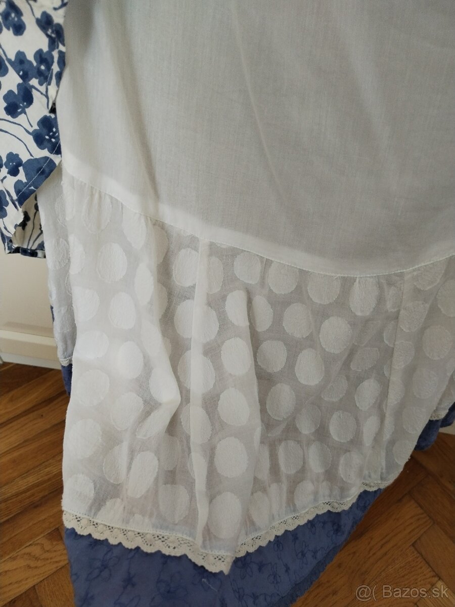 bavlnena sukňa modrá M&S - 8