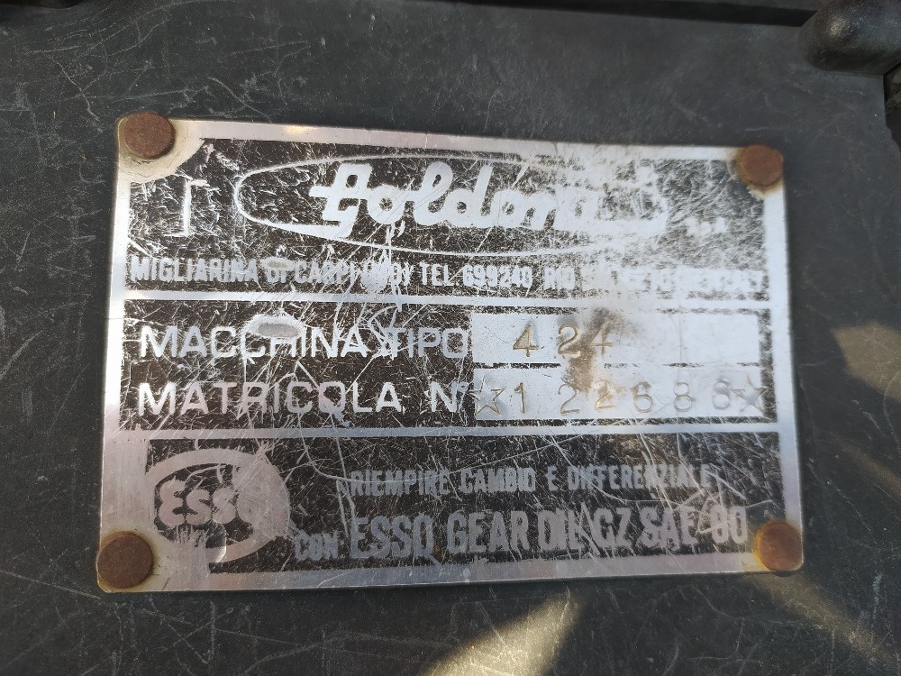 Malotraktor 4x4 Goldoni - 8