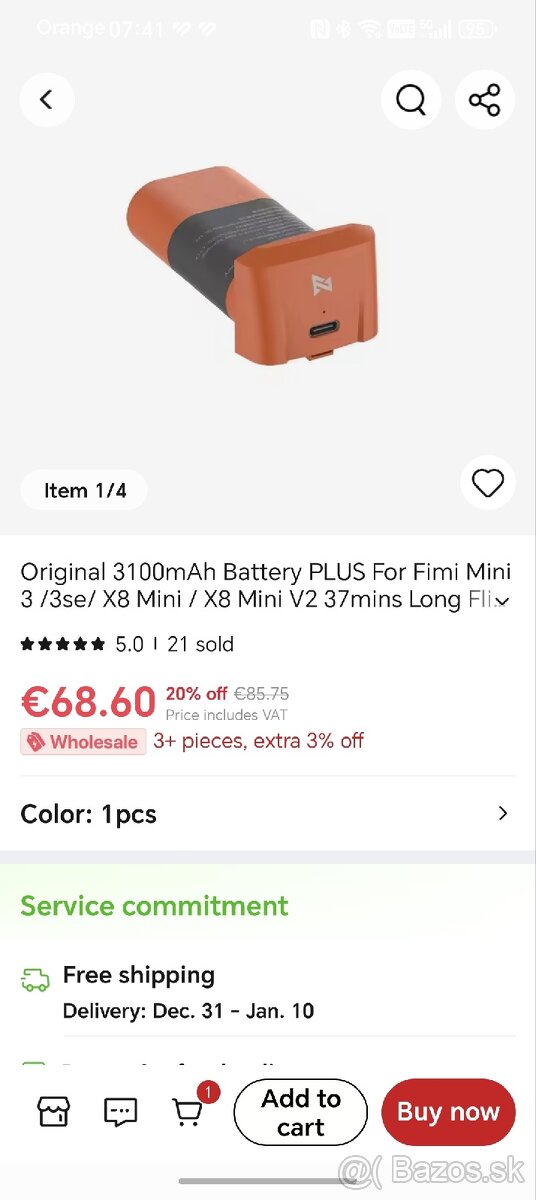 Xiaomi Fimi X8 Mini 3 Combo + 3100mah bateria - 8