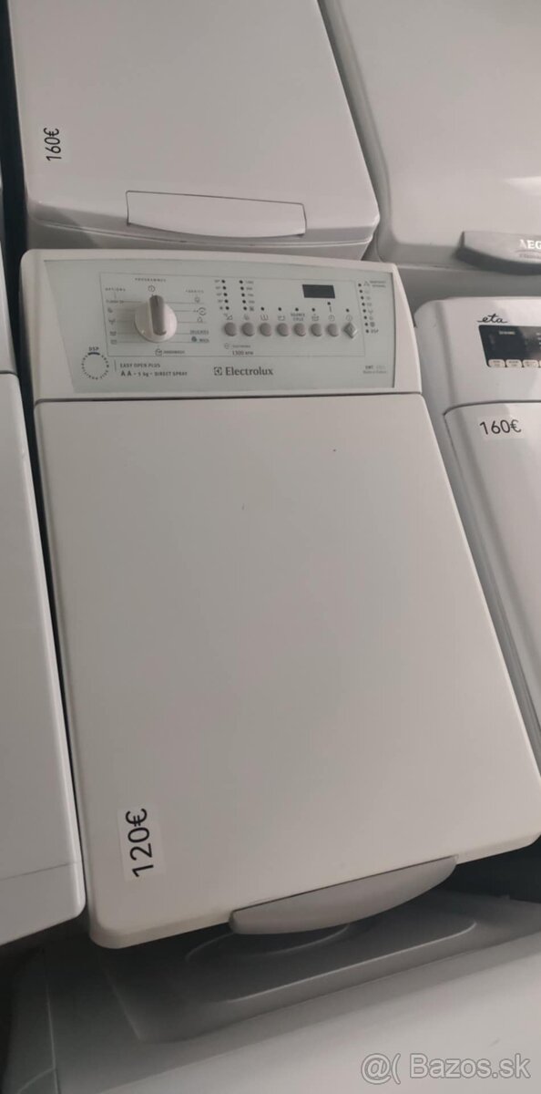 Práčky z vrchu plnené - 8