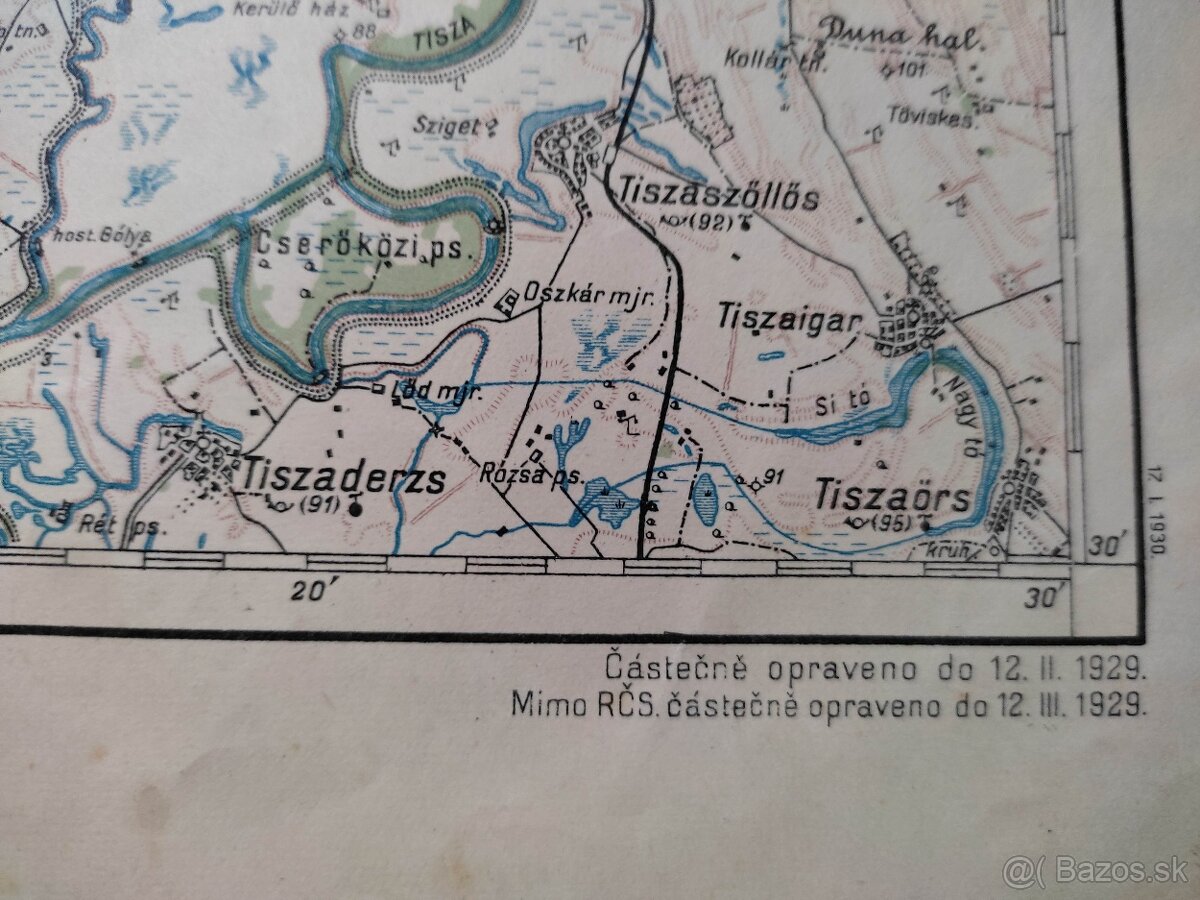 Stara mapa originál z I. ČSR - Rimavska Sobota - 8