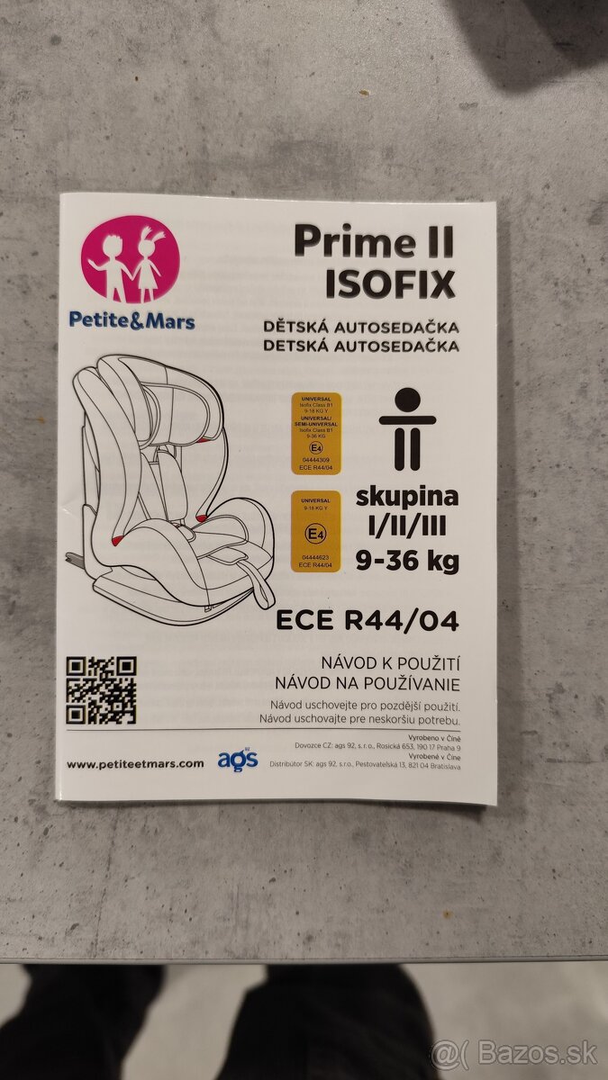 Detska autosedacka Petite & Mars - 8