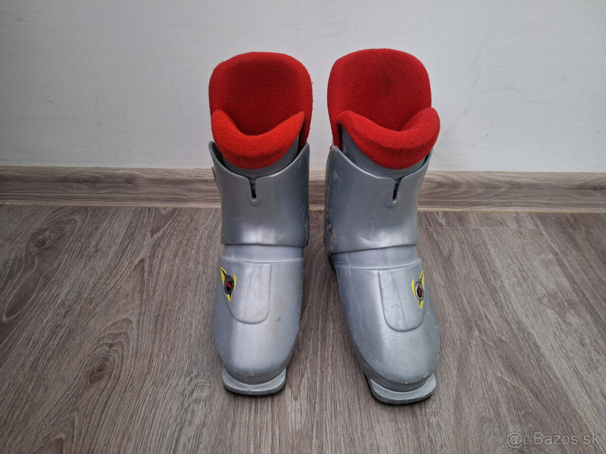 Lyže 100cm + lyžiarky - 8